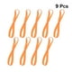 thumbnail image 2 of EeaseMX 9 diademas elásticas para correr, de fútbol, antideslizantes, para yoga, unisex, color naranja y amarillo., 2 of 7