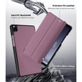 thumbnail image 4 of czcpp-Case for Samsung Galaxy Tab A9 8.7 Inch 2023, Slim Lightweight Stand Hard Back Shell Protective Cover for All-New Galaxy Tab A9 8.7" Tablet SM-X110/X115/X117, Smokey Purple, 4 of 4