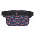 thumbnail image 2 of Hirioo Fire Truck 1 for Double Layer Waist Bag Adjustable Fanny Pack For Travel Running Hiking, 2 of 9