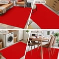 thumbnail image 6 of Christmas Red Area Rugs 3x5 for Living Room, Farmhouse Solid Red Color Modern Art Non Slip Washable Rug Runner, Low Pile Indoor Floor Carpet Mat Bathroom Rugs for Bedroom, Kids Room, 6 of 9