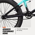 thumbnail image 3 of Mongoose Legion L60 Freestyle BMX Bike, 20-Inch Wheels, Ages 8 and up, Teal, 3 of 6