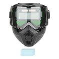 thumbnail image 3 of figatia Welding Helmet Anti Splash Dimming Detachable Soldering Protector Face Cover CLEAR LENS with 10 Lens, 3 of 9