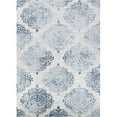 thumbnail image 1 of Couristan 51760758020030T 2 x 3 ft. Calinda Montebello Rectangle Area Rug - Steel Blue & Ivory, 1 of 1
