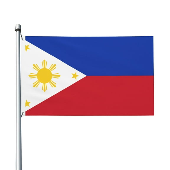 Flag Of The Philippines Flag Flag 3x5ft Double-Sided Printing Indoor/Outdoor Decorative Banner National Flag