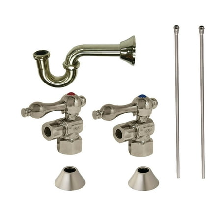 UPC 663370141355 product image for Kingston Brass CC43108LKB30 Traditional Plumbing Sink Trim Kit with P-Trap  Brus | upcitemdb.com