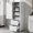 White, variant on Harper & Bright Designs Tall Bathroom Storage Cabinet with Doors and Drawer, Modern Freestanding Storage Cabinet with Adjustable Shelf, White