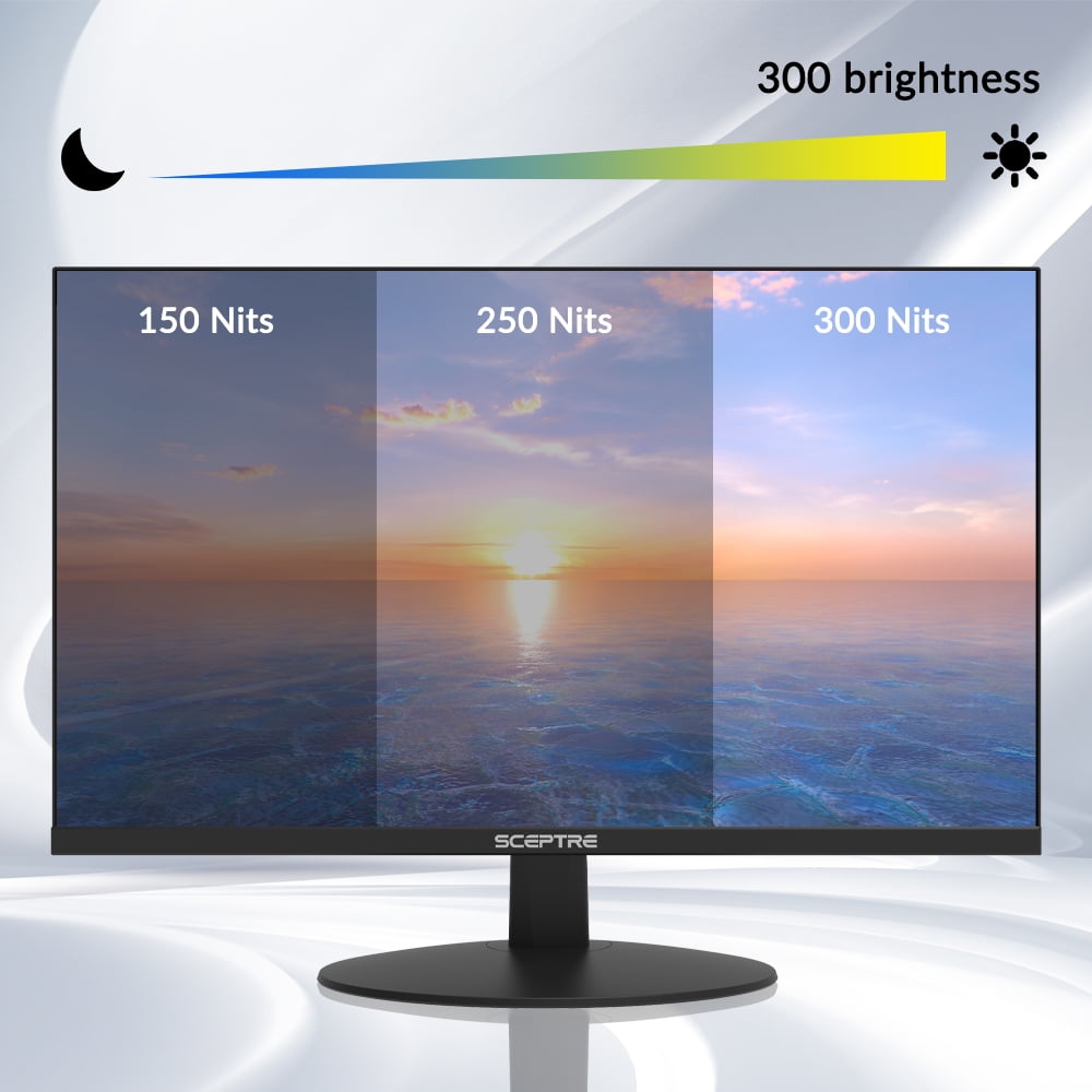 Sceptre E278W-FPT 1920 x 1080 Full HD Resolution Computer Monitor with up to 75Hz Refresh Rate