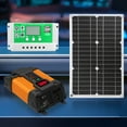 thumbnail image 6 of JINZJ Car Accessories, 4000W Solar Inverter With 50A Charge Controller Solar Panel System (12V To 110V), 6 of 7