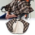 thumbnail image 2 of Old People Warm Shoulder Shawl Plush Cape Wrap able Touch Protective for, 2 of 10