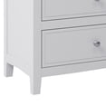 thumbnail image 4 of Karo 48 Inch Modern Tall Dresser Chest with 7 Drawers, Crisp White Finish- Saltoro Sherpi, 4 of 5