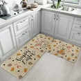 thumbnail image 4 of Binwennn Easter Themed 2 Piece Rug Set Easy To Clean For Home Decoration Fall Blankets Chartreuse Throw Blanket Fuzzy Rugs for Kids Room Area Rug Soft Comfortable Blanket Cowhide Throw Blanket Texture, 4 of 6