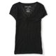 thumbnail image 1 of Camiseta con adornos de animales transparentes Aeropostale negra mediana, 1 of 2