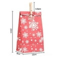 thumbnail image 5 of Juego de 24 piezas navideñas de bolsas de papel Kraft, bolsas de regalo coloridas, calendario de Adviento navideño, juego de bolsas de papel para envolver, 5 of 5