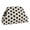 color, variant on Women Polka Dot Evening Bag Large Capacity Clutch Purse Lightweight Makeup Bag for Travel Shopping Work Dating Daily Use(beige Black Ball)