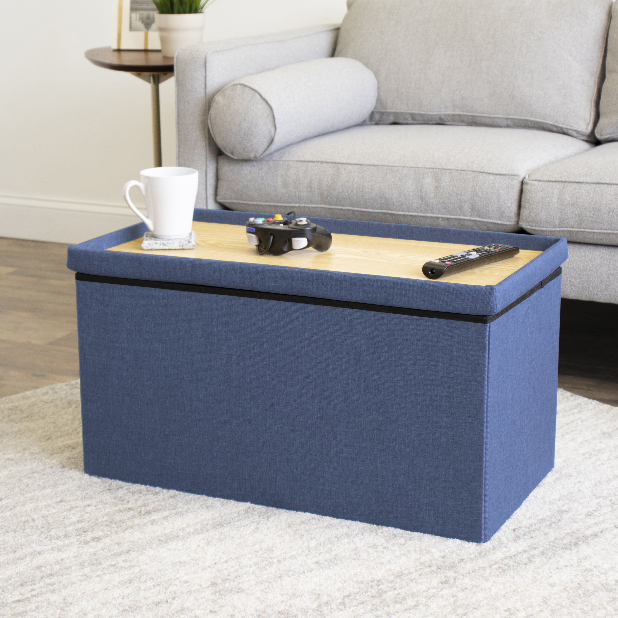 Humble crew maddox tray cheap coffee table ottoman with storage