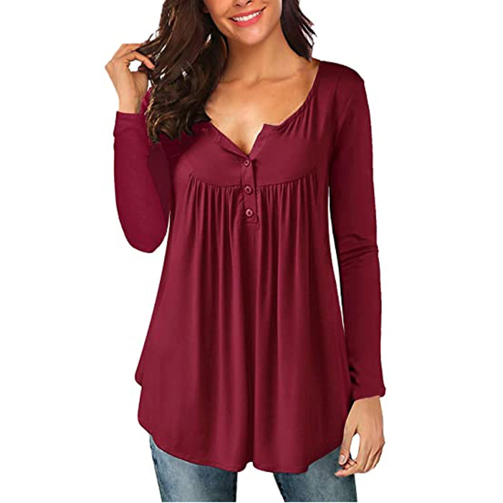 asda ladies long sleeve blouses