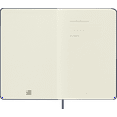 thumbnail image 3 of Moleskine Classic Notebook, Hard Cover, Large (5" x 8.25"), Squared, Sapphire Blue, 3 of 7