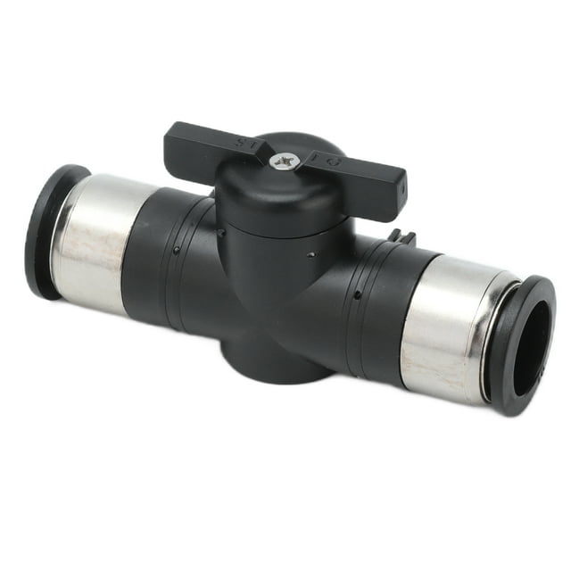 Garosa Pneumatic Ball Valve,Pneumatic Ball Valve Connector,Push To Connect Straight Union Ball Valve Quick Release Pneumatic Ball Valve for Pneumatic Tools Air Piping
