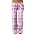 thumbnail image 2 of Anime Pajamas Pants Women Cartoon Family Christmas Pajama Pants Kawaii Flannel Pajama Pants, 2 of 5