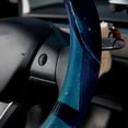 thumbnail image 5 of Whale Steering Wheel Cover for Car, 14.5 Inch PVC Leather Auto Accessories with Printing, 5 of 6