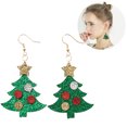 thumbnail image 2 of Christmas Charm Earring Creative Creative Xmas Drop Earring Pendant Earring, 2 of 5