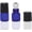 1ML Blue, variant on 20 Pack Set 2ML(5/8 Dram) Mini Sample Roll Glass Bottles for Essential Oils Roller Refillable Perfume Roll Bottle (2ML Blue)