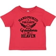 thumbnail image 3 of Inktastic Handpicked for Earth by My Grandma in Heaven Angel Wings Boys or Girls Baby T-Shirt, 3 of 5