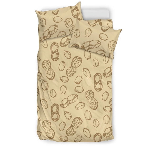 Juego de cama con estampado de Peanuts dibujado a mano