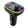 thumbnail image 5 of VANLOFE Car Bluetooth 5.0 Wireless Handsfree Car FM Transmitter Receiver Radio MP3 Adapter Player 2 USB+PD Charger Kit, 5 of 8