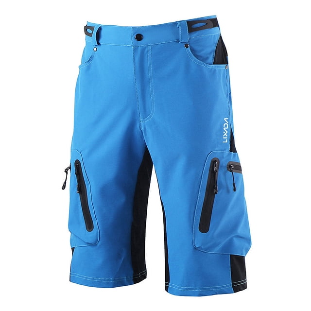 Lixada LIXADA Custom Summer Cycling Shorts - Breathable, Quick-Dry, Multi-Purpose for Outdoor Activities, Blue, EU XL, Compact Packaged (29*23*5cm)