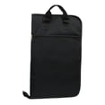 thumbnail image 1 of Bolsa para baquetas, estuche de almacenamiento portátil para baquetas, gran capacidad, soporte duradero para baquetas, bolso para mazos, regalo para Negro, 1 of 10