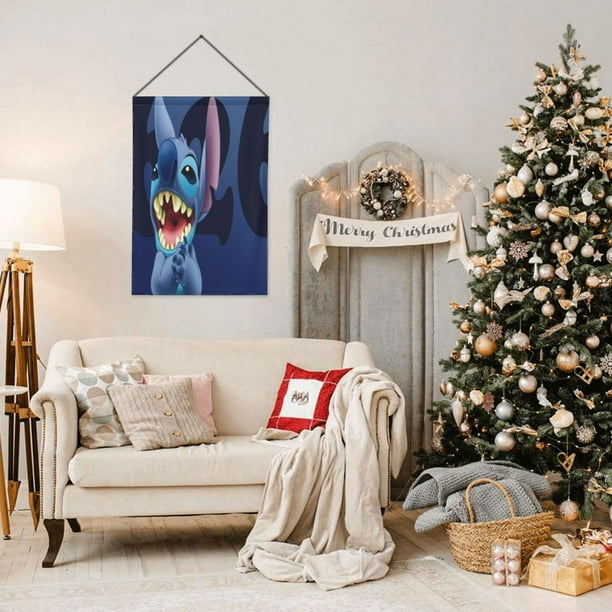 ZAEW Bandera De Navidad De árbol Rojo De Bienvenida Para Casa De Invierno, Gran Arpillera Grande De 28 X 40 Pulgadas, Vertical, Doble Cara, Exterior, Patio, Decoración De Casa De Campo