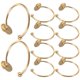 thumbnail image 3 of 10Pcs Ring Blanks for Jewelry Making Adjustable Ring Bases Rings Blanks Jewelry Findings DIY Supplies, 3 of 4