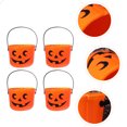 thumbnail image 3 of 4pcs Culetas de almacenamiento de dulces de Halloween adornos Halloween truco o cubos de trato, 3 of 7