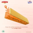 thumbnail image 4 of Britannia Treat Creme Wafers Orange Flavor Crispy Layered Wafers with Zesty Orange Cream Filling, 150g (5.29 oz), 4 of 5