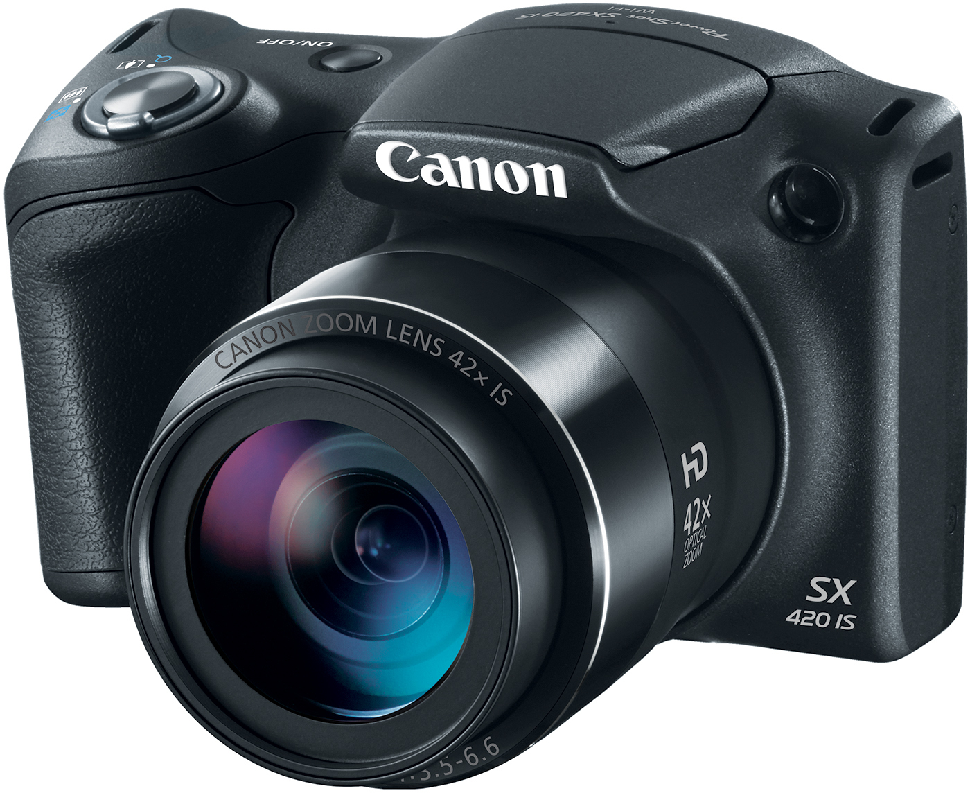 20.0-Megapixel PowerShot SX420 IS Digital Camera in Black - image 5 of 6