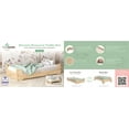 thumbnail image 4 of Little Seeds Maverick Montessori Toddler Floor Bed with 2 Heights, Natural, 4 of 21