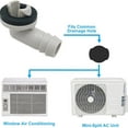 thumbnail image 5 of Ac Condensate Drain Hose Connector (Rubber Seal Adapter, Split Unit Fitting), Ac Conditioner Drain Hose Connector With Rubber Ring, For Mini Split And Window Units, Meiiso, 5 of 9