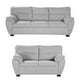 thumbnail image 1 of Sala 3-2 TRINITY Monza 2 Piezas (Sofá, Love Seat) Plata Para Sala, 1 of 8