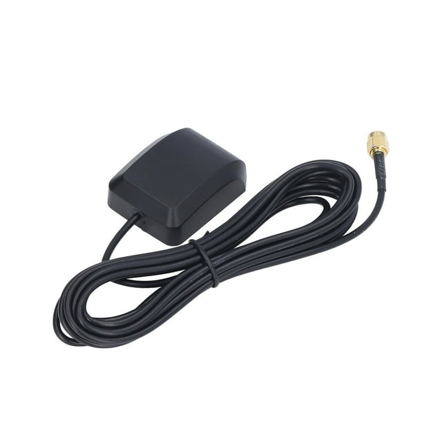 High-Gain 38dBi Waterproof GPS Active Antenna with SMA Inner Pin, ABS Material for Car 4S Shops, Dealers, Driving Schools & DVD Navigation – L1/B1 Dual Frequency, Vertical Polarization, Easy