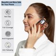 thumbnail image 4 of Allytechgroup 2024 New Trendy Back Case Cover for Apple iPhone 11, Premium PU Leather Luxury Design with Ring Holder Stand Bracket Bumper Shockproof Phone Case for Girls Women, Brown, 4 of 8