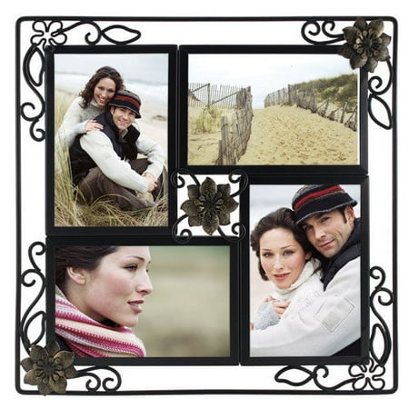 Malden Flower 4-Opening Picture Frame