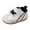Black, variant on Quealent Baby Boys Girls Leather PRE-Walking Sneakers Toddler Anti-Slip Rubber Sole Lightweight First Step Shoes Pink for Size 4