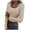 White, variant on Womens Long Sleeve Shirts Square Neck Slim Fit Basic Tops Casual Ribbed Thermal Undershirts Tee Spandex T Shirts for Women M