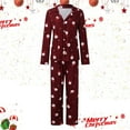 thumbnail image 2 of Family Matching Christmas Set Christmas Matching Jammies For Couples Holiday Santa Sleepwear Set Baby Style, 2 of 5