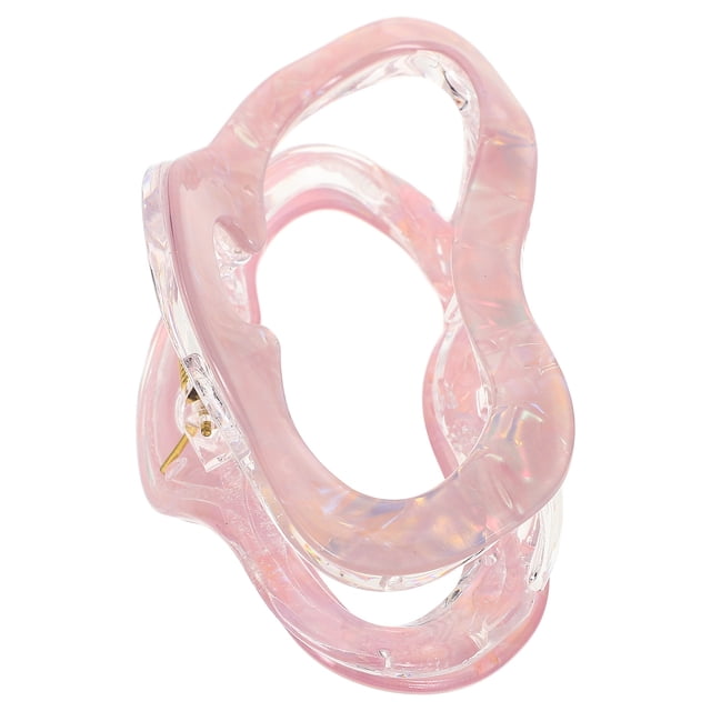 BEADCEST Accesorio Para Clip Estilo Nube Lavanda Plástico Hueco Único Y Antideslizante