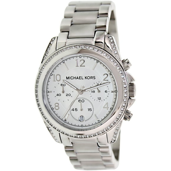 Michael Kors Women's Blair MK5165 Silver Stainless-Steel Quartz Fashion Watch