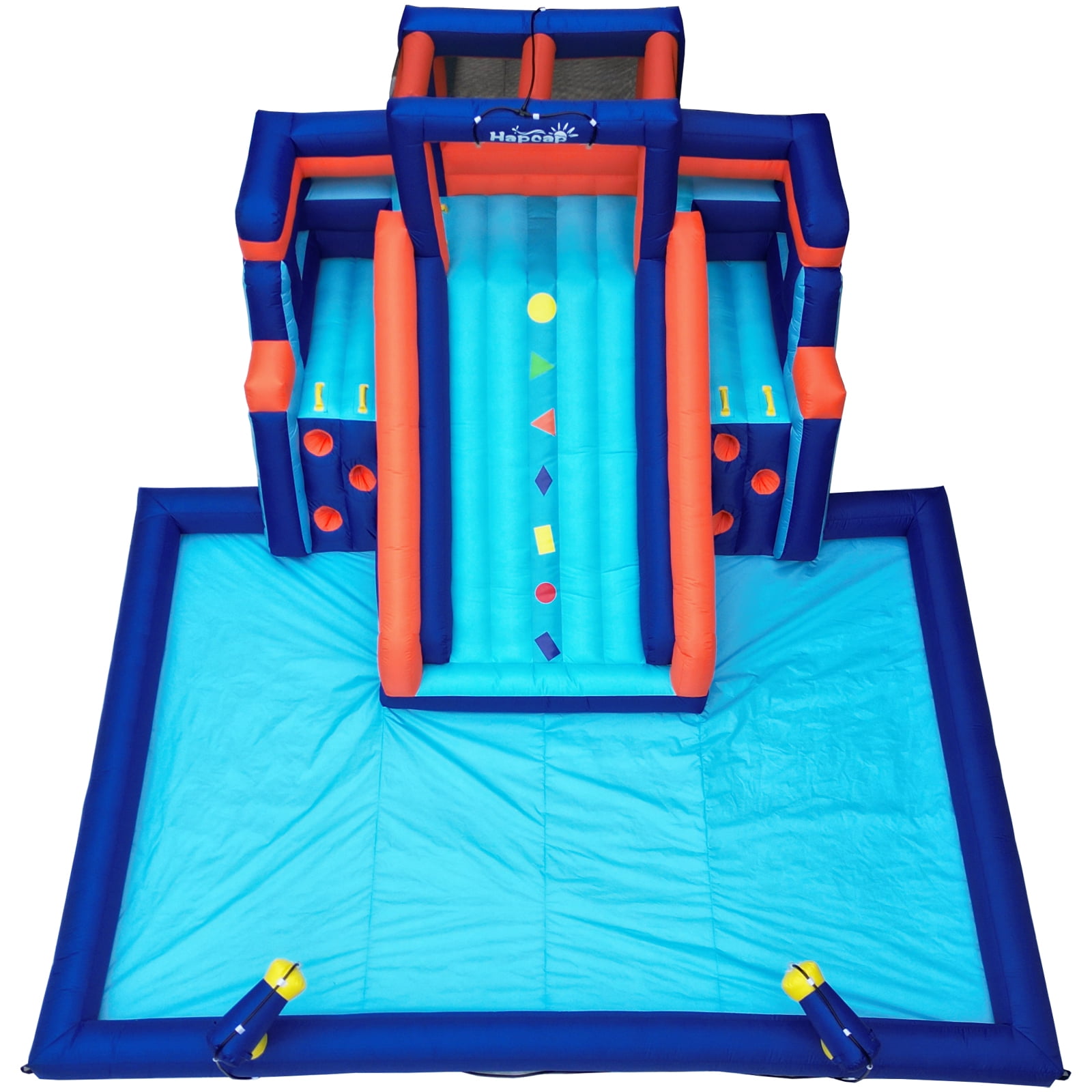 Hapcap Inflatable Water Park Slide for Kids, Backyard Summer Outdoors