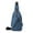 Blue, variant on TechWave Men Shoulder Bag Chest Bag Fashion Linkable Data Bag Outdoor Sports Locomotive Bag Travel Backpack Suitcase 30l Travel Backpack Backpack with Insulated Compartment Travel Backpack 40l Flight