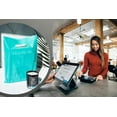 thumbnail image 2 of Choice Marts Merchandise Bags 200 Teal & Purple 9"x12" Bags 1.5Mil Thick Glossy With Handles, 2 of 9